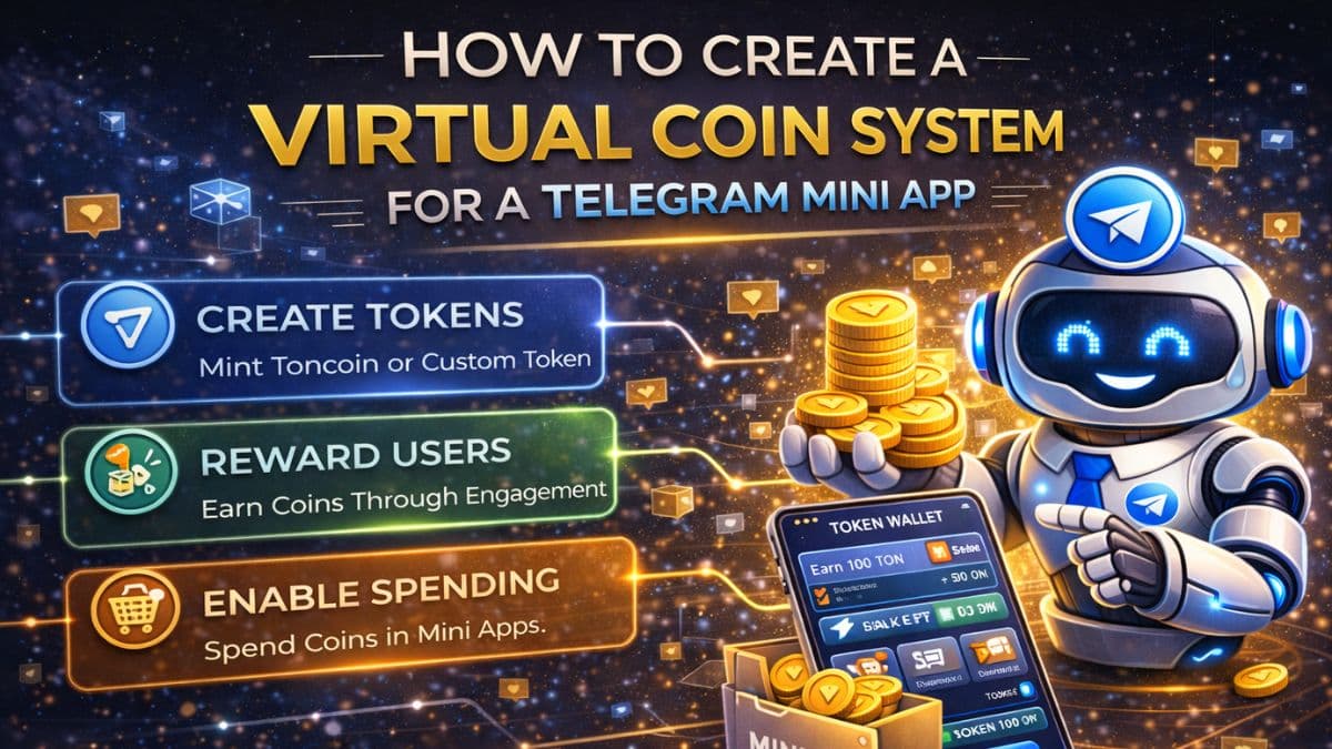 How to Create a Virtual Coin System for a Telegram Mini App